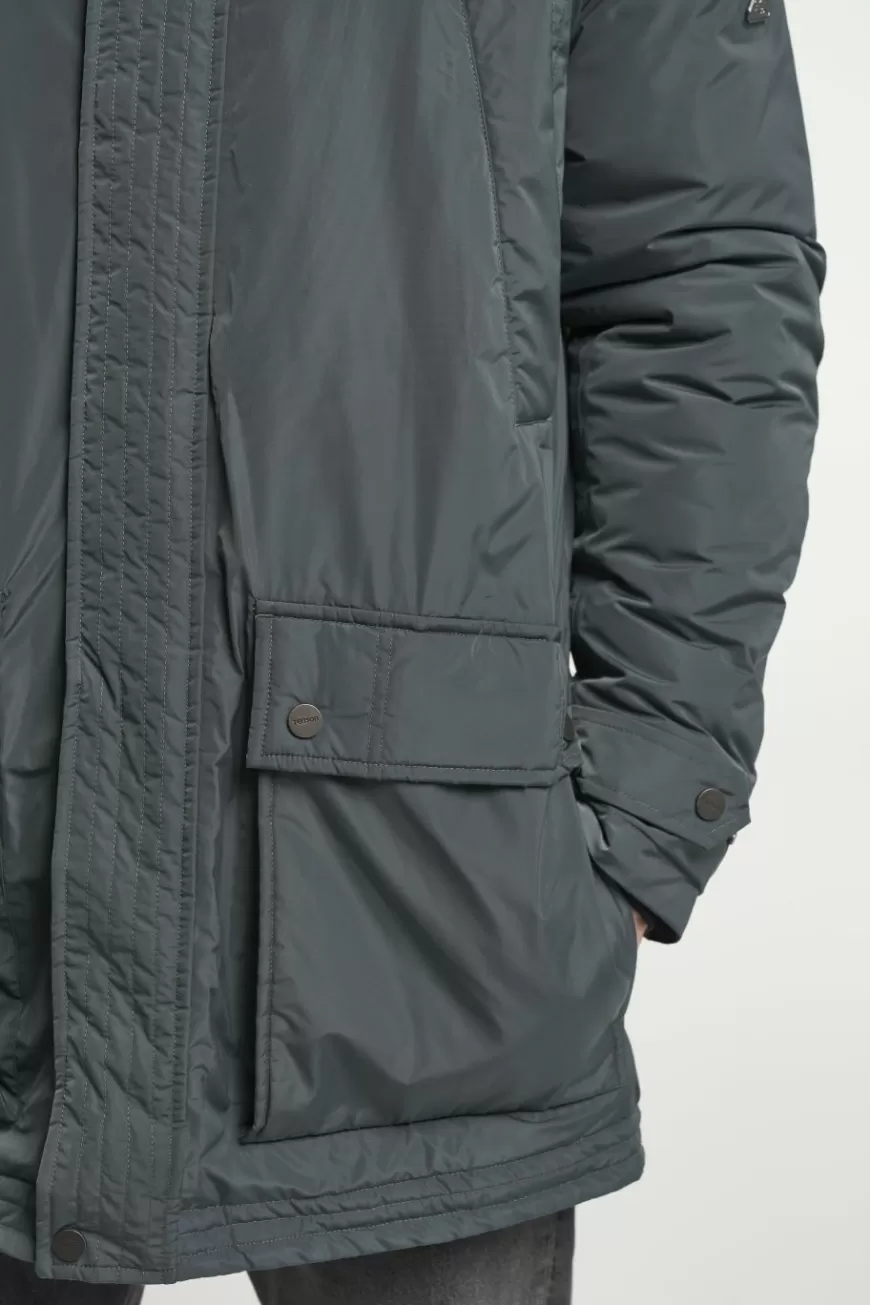 Tenson Himalaya 24 Parka CoalGreenShell Store