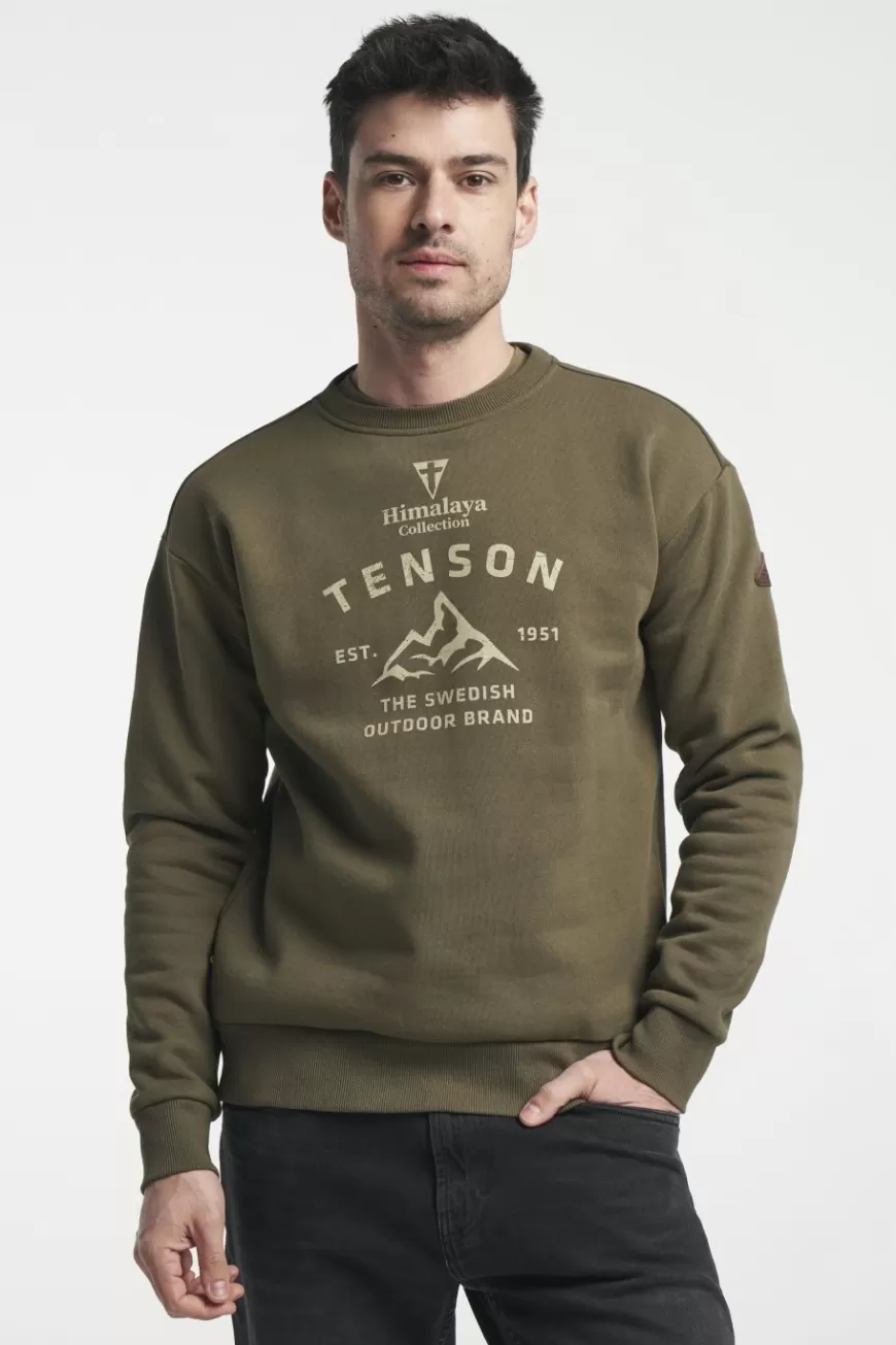 Tenson Himalaya Crew Olive Cheap