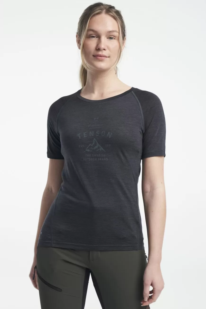 Tenson Himalaya Merino Tee Black Clearance