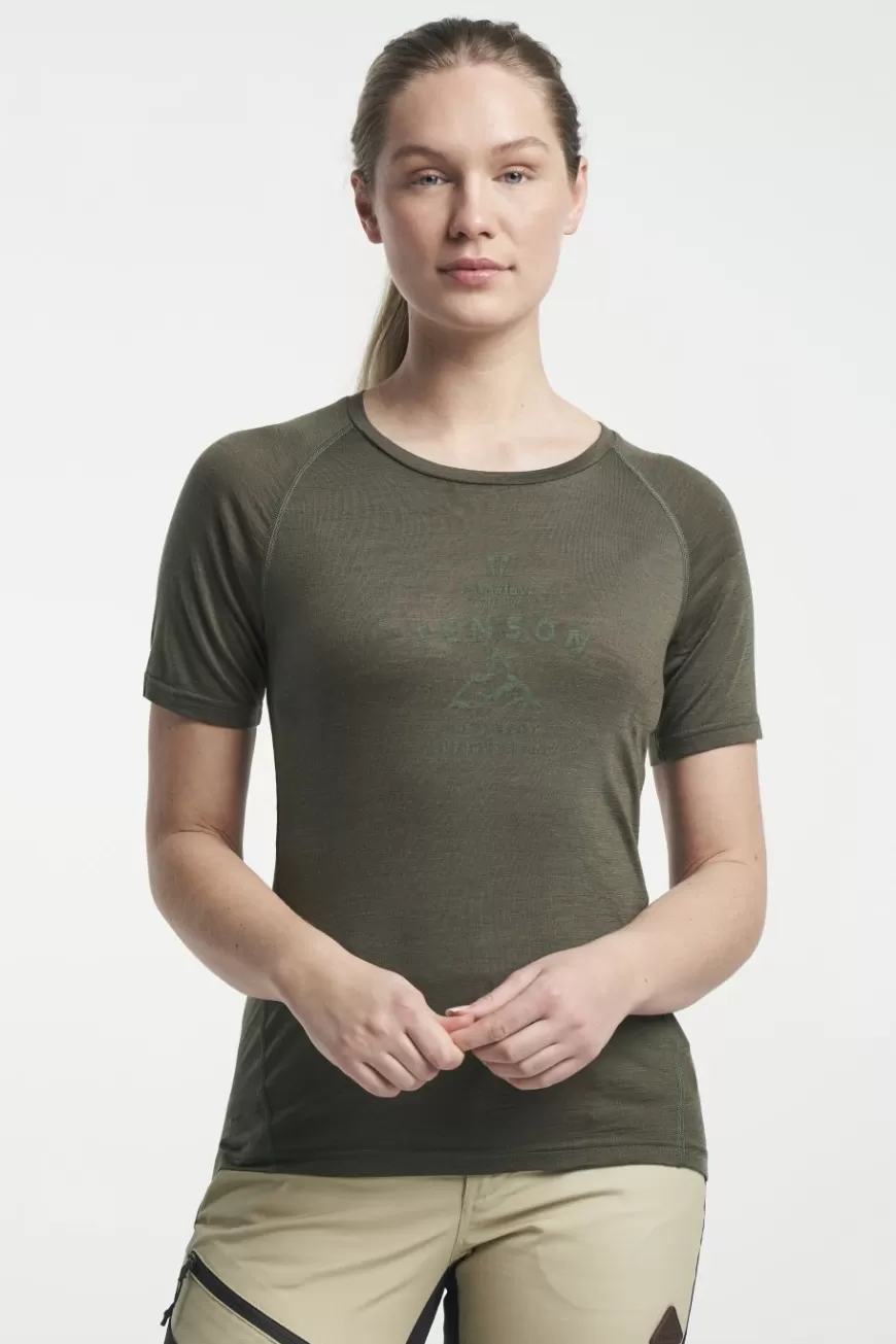 Tenson Himalaya Merino Tee Olive Store