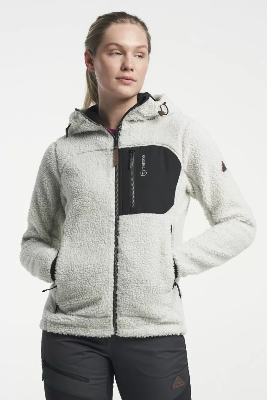 Tenson Himalaya Teddy Fleece Hood LightGrey Hot