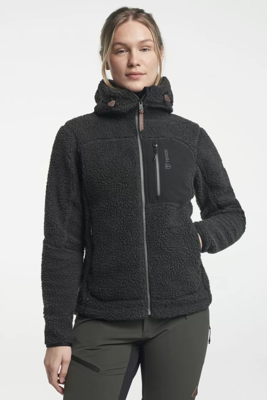 Tenson Himalaya Teddy Fleece Hood Black Sale