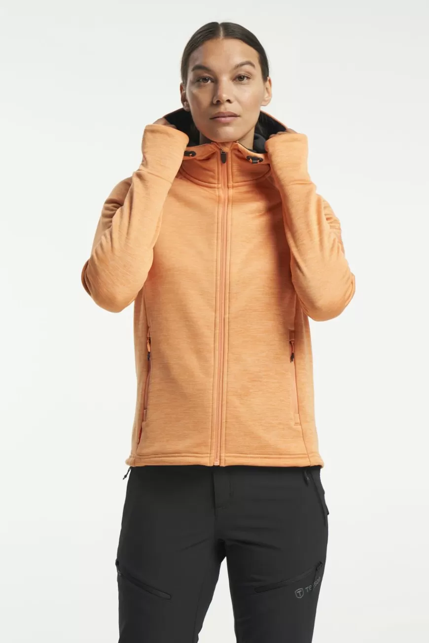 Tenson TXlite Hoodie Zip ApricotCrush Sale